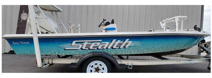 Boat Wraps | Panama City & Panama City Beach, FL | FISHCO Graphics and ...