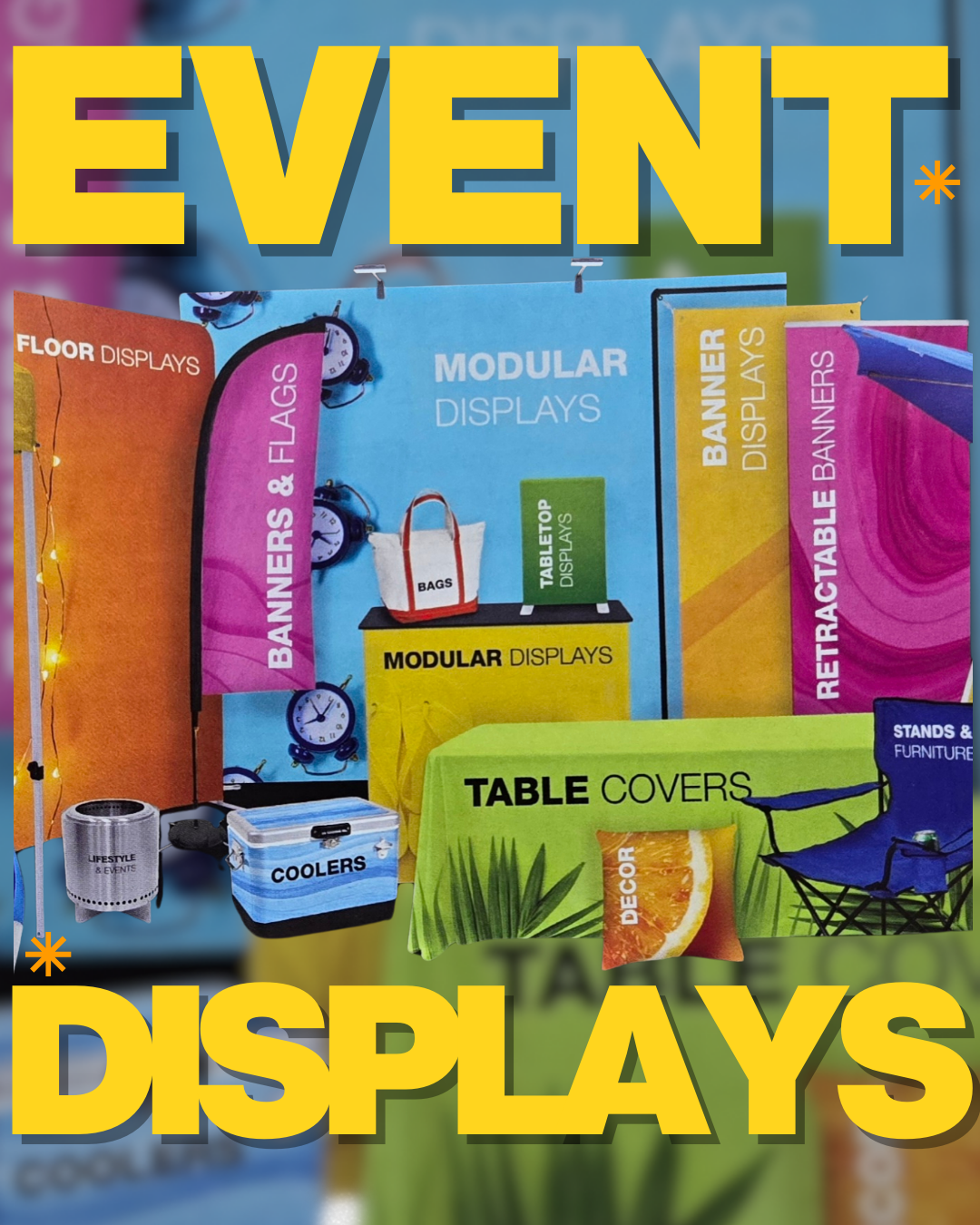 Event Displays & Banners | Panama City & Panama City Beach, FL | FISHCO ...